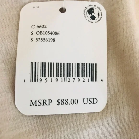 Free People Movement Fringed Poncho Creme Size Small - Picture 12 of 14